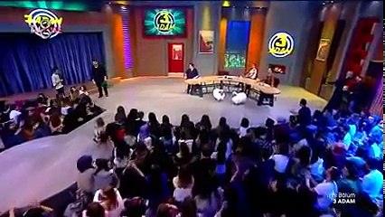 Kerimcan'ın taklidini yaptı, stüdyoyu kahkahaya boğdu