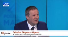 Nicolas Dupont-Aignan : «Emmanuel Macron, c’est la politique des privilégiés et de l’argent-roi»