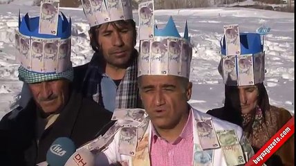 Aydın Aydın dolarları Zap Suyuna attı