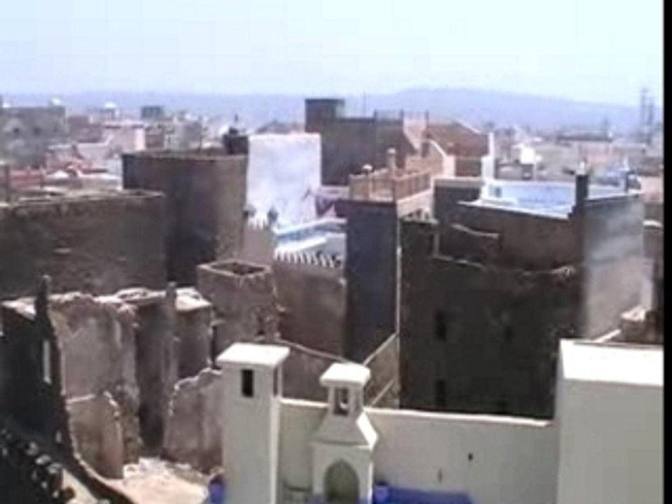 Essaouira Vue terrasse riad Mimouna
