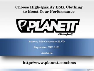 Choose High Quality BMX Clothing to Boost Your Performance