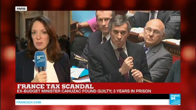 France: Ex-budget minister Cahuzac found guilty, sentenced to 3 years for tax fraud, money laundering