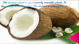 Health benefits of coconut - reduces obesity and many more