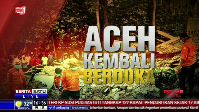 Alat Berat Dikerahkan Evakuasi Korban Gempa di Aceh