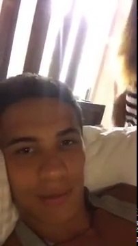 Ксения Кижаева и Олег Бурханов в Periscope 06.12.2016 Улетаем с Сейшел, дом 2 остров