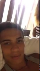 Ксения Кижаева и Олег Бурханов в Periscope 06.12.2016 Улетаем с Сейшел, дом 2 остров