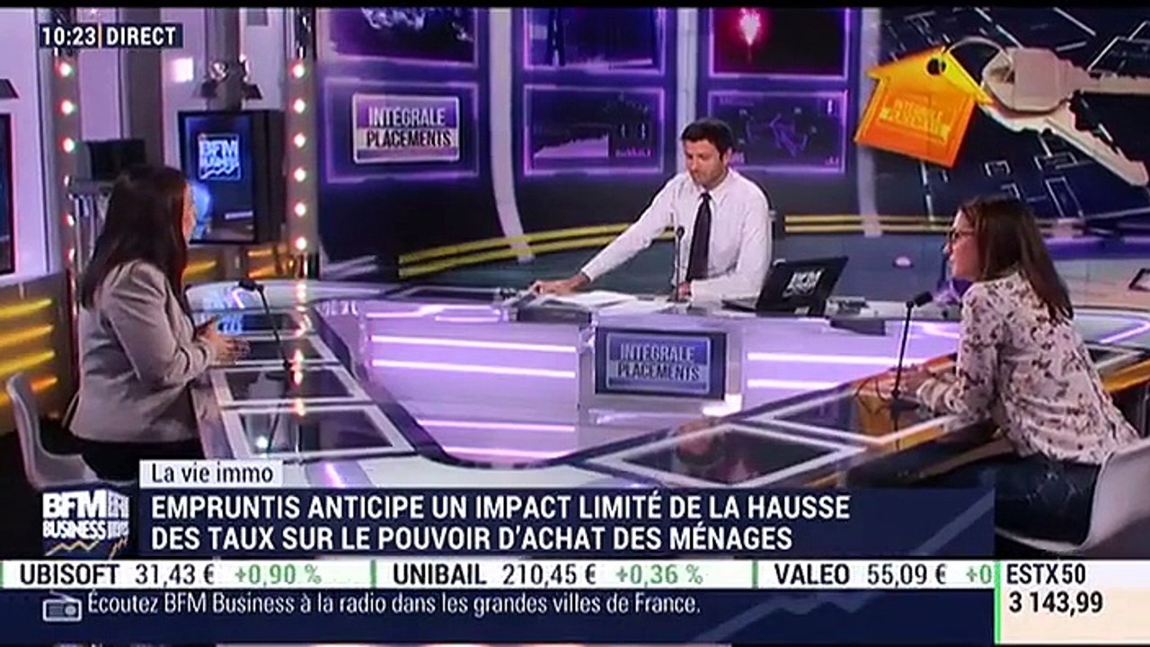 La vie immo: Quel impact aura en 2017 la remontée des taux d'intérêts immobiliers ? - 08/12