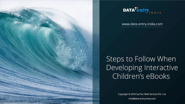 Steps to Follow When Developing Interactive Children’s eBooks