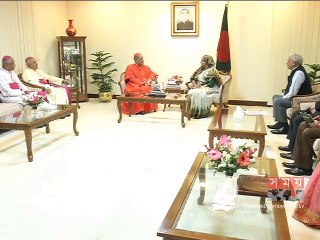 প্রধানমন্ত্রীর সঙ্গে ভ্যাটিক্যান ও ডেনমার্কের রাষ্ট্রদূতের সাক্ষাত