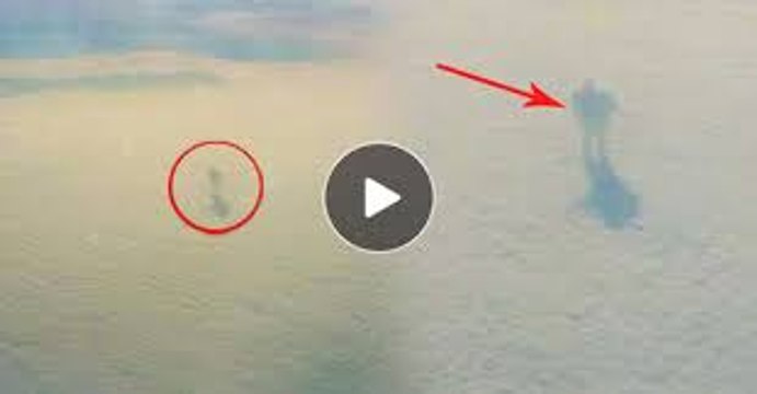 MYSTERIOUS FIGURE SPOTTED IN THE CLOUDS