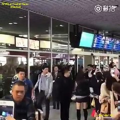 JANG KEUN SUK AT INCHEON AIRPORT ARRİVAL TO MACAO AIRPORT CHİNA 08.12.2016