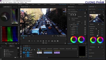 09.[Hướng dẫn] Bài 9- Chỉnh màu với Lumetri Color trong Premiere Pro CC 2015