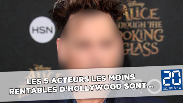 Les 5 acteurs les moins rentables d'Hollywood sont...