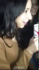 فتاة تونسية تحتفل بشرب الجعة في عيد ميلادها 18 مالا كمشة همل