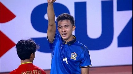 Sarawut Masuk Goal HD - Thailand 1-0 Myanmar 08.12.2016
