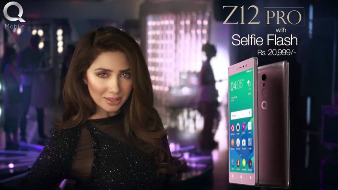 Mahira Khan Advertisement 2016 | Qmobile Z12 PRO