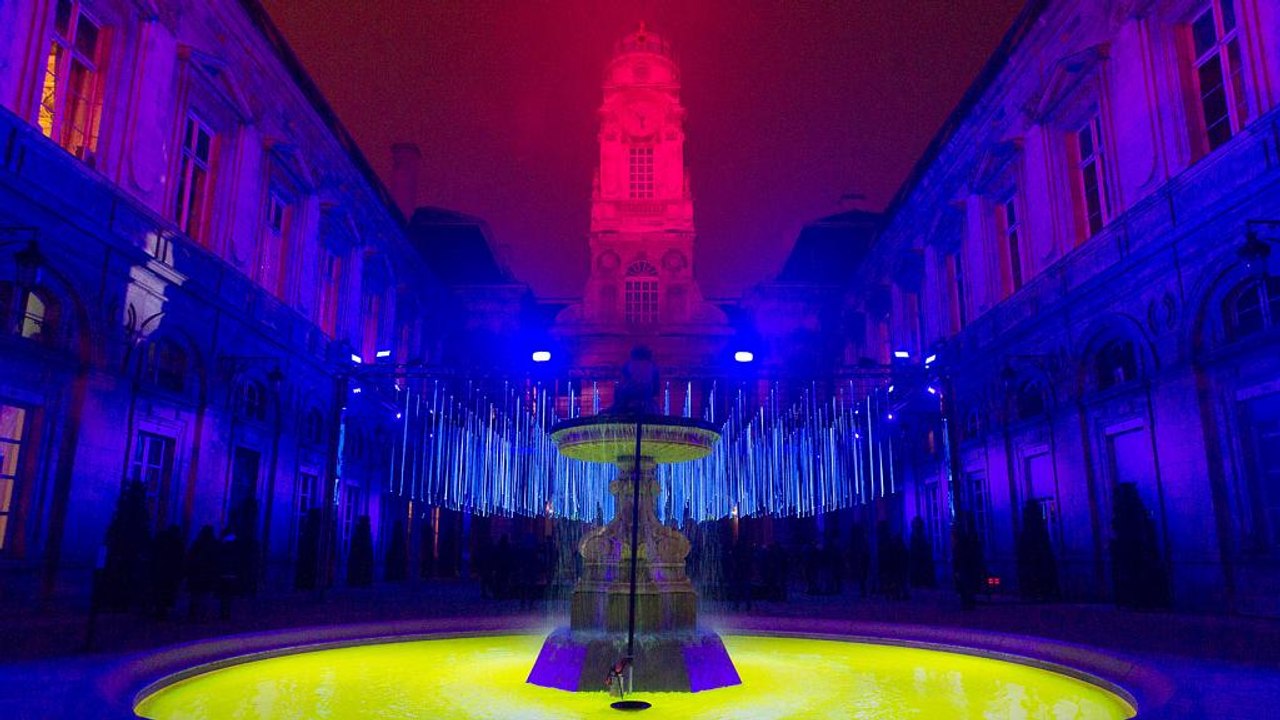Trotz Terrorangst: Lyon feiert sein Lichterfest 'Fête des Lumières'