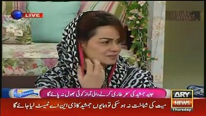 What Junaid Jamshed Said to Javeria Abbasi on Shoot ??