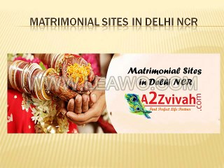 Matrimonial Site In India-A2ZVivah.com