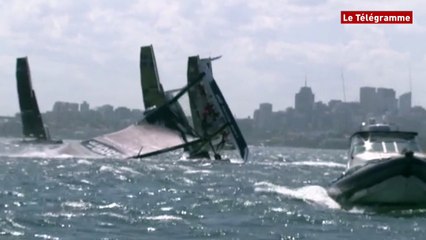 Deux dessalages d’entrée sur l’Acte 8 dans le très venté port de Sydney