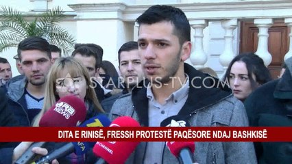 DITA E RINISË, FRESSH PROTESTË PAQËSORE NDAJ BASHKISË