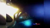 Bodycam Shows Cop Save Man Trapped in Burning Car