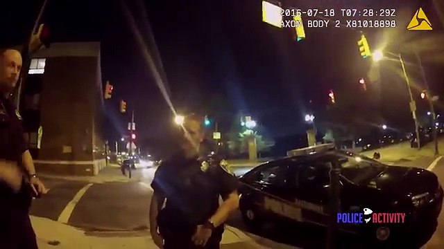 Bodycam Shows Driver Playing Pokemon Go Crashes Into Police Car