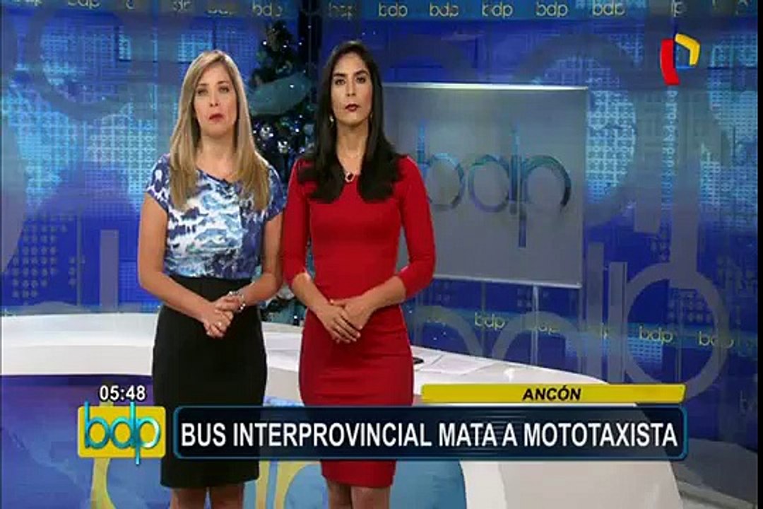 Ancón: mototaxista muere al ser impactado por bus interprovincial