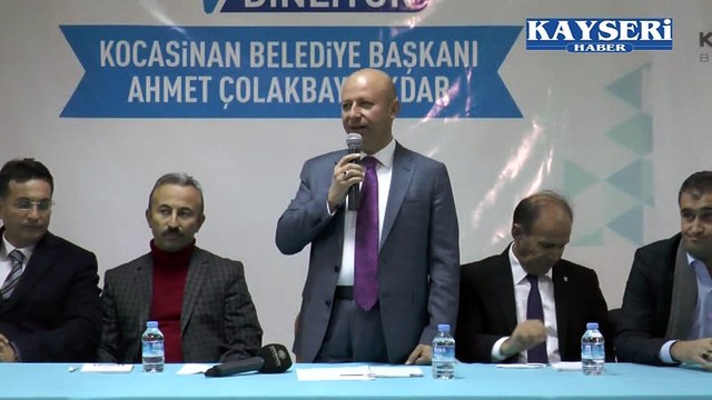 BAŞKAN ÇOLAKBAYRAKDAR MEVLANAYI DİNLEDİ