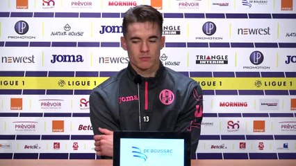 La conf' de Presse de Clément Michelin avant TFC/Lorient