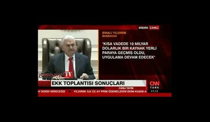 Binali Yıldırım'a konuşması sırasında fırlayan dolar soruldu... İşte verdiği yanıt