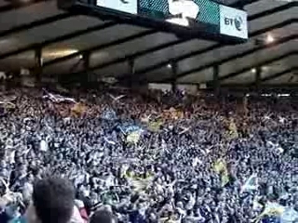 Ecosse - France  -  Tartan Army