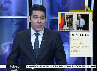 Julian Assange hace pública su versión del delito del que se le acusa
