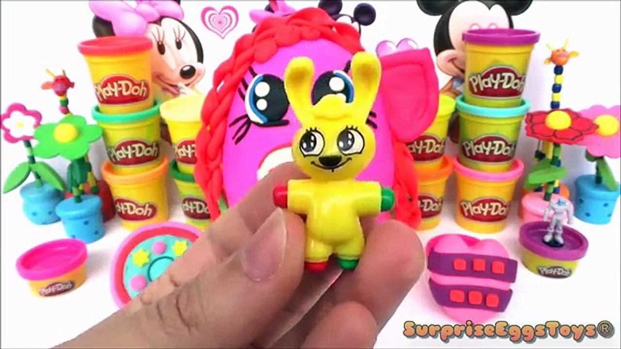 #Frozen Elsa Olaf #Stop Motion #Disney Elsa's World #My Little Pony Surprise Eggs Play Doh