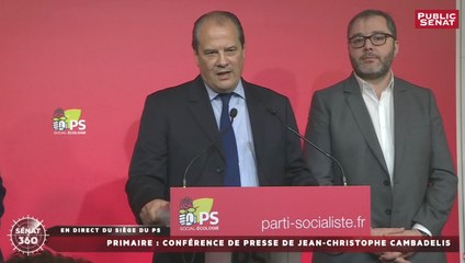 Cambadélis : "La primaire de la Gauche, ce n’est pas open bar"