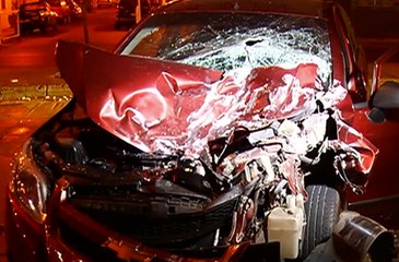 Un conductor resulto herido en accidente de tránsito