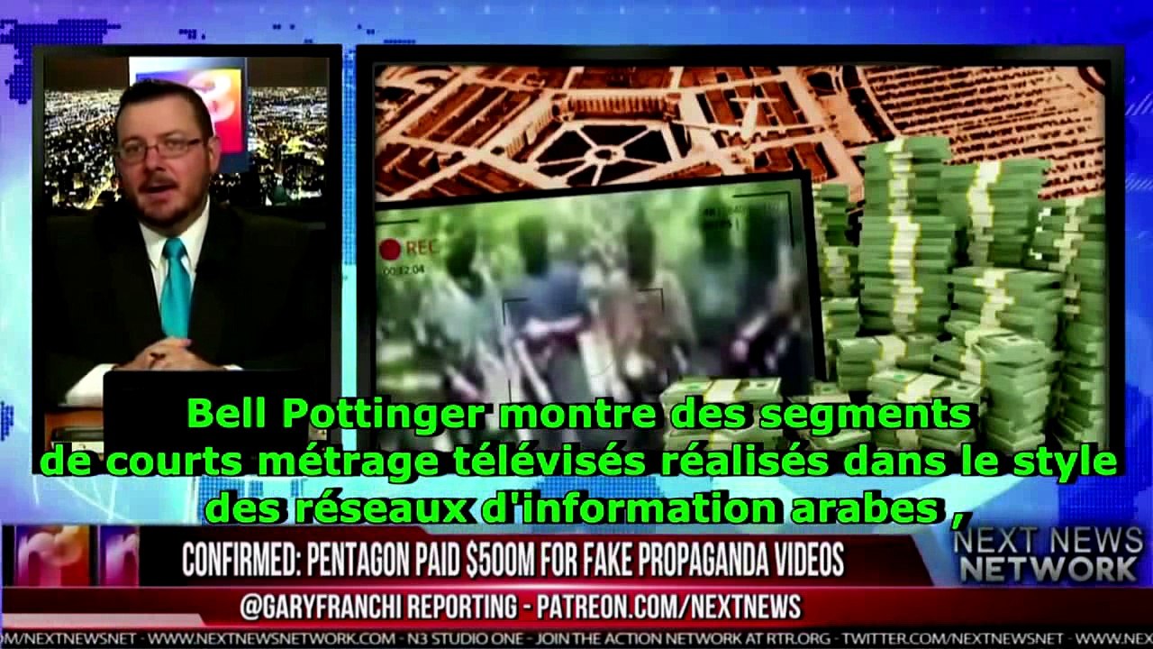 Le Pentagone a payé 500millions de dollars pour des vidéos de faux terroristes