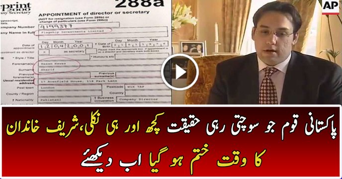 Hassan Nawaz Submitted Controversial Financial Documents in Panama Case