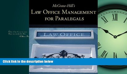 READ book McGraw-Hill s Law Office Management for Paralegals BOOOK ONLINE