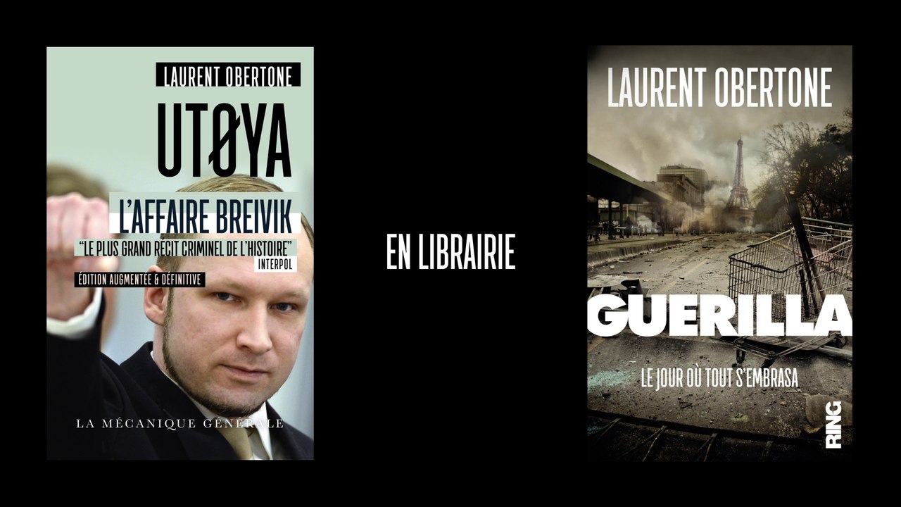 Idée de cadeaux de Noël 2016 : Guerilla et Utoya de Laurent Obertone.
