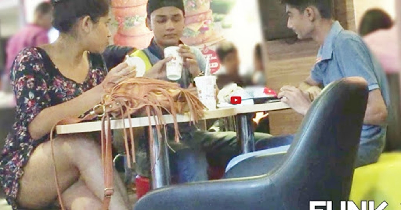 Girl Eating Stranger's Food Prank!