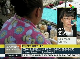 Olga Amparo Sánchez analiza la violencia de género en Colombia