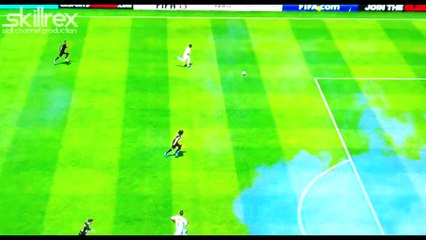 FIFA 13 ▼ Neymar Rabona Fake & Ganso Bicikly Goal vs Barcelona ▼ 2013 ᴴᴰ 720p