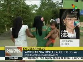 Olga Amparo Sánchez analiza la violencia de género en Colombia