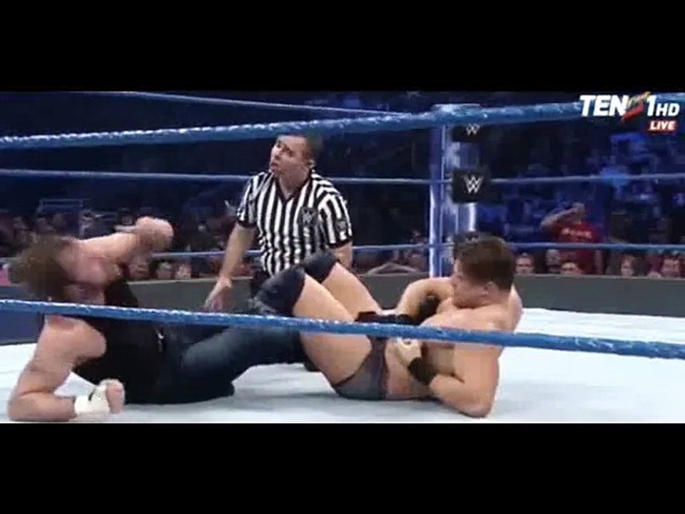 Dean Ambrose Vs The Miz - Intercontinental Championship Match - WWE SMACKDOWN 07_12
