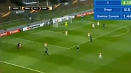 Nikola Stojiljković Goal HD - Sporting Braga 1-2 Shakhtar Donetsk - 08.12.2016 HD