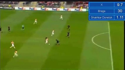 Taison Goal HD - Sporting Braga 0-2 Shakhtar Donetsk 08.12.2016 HD