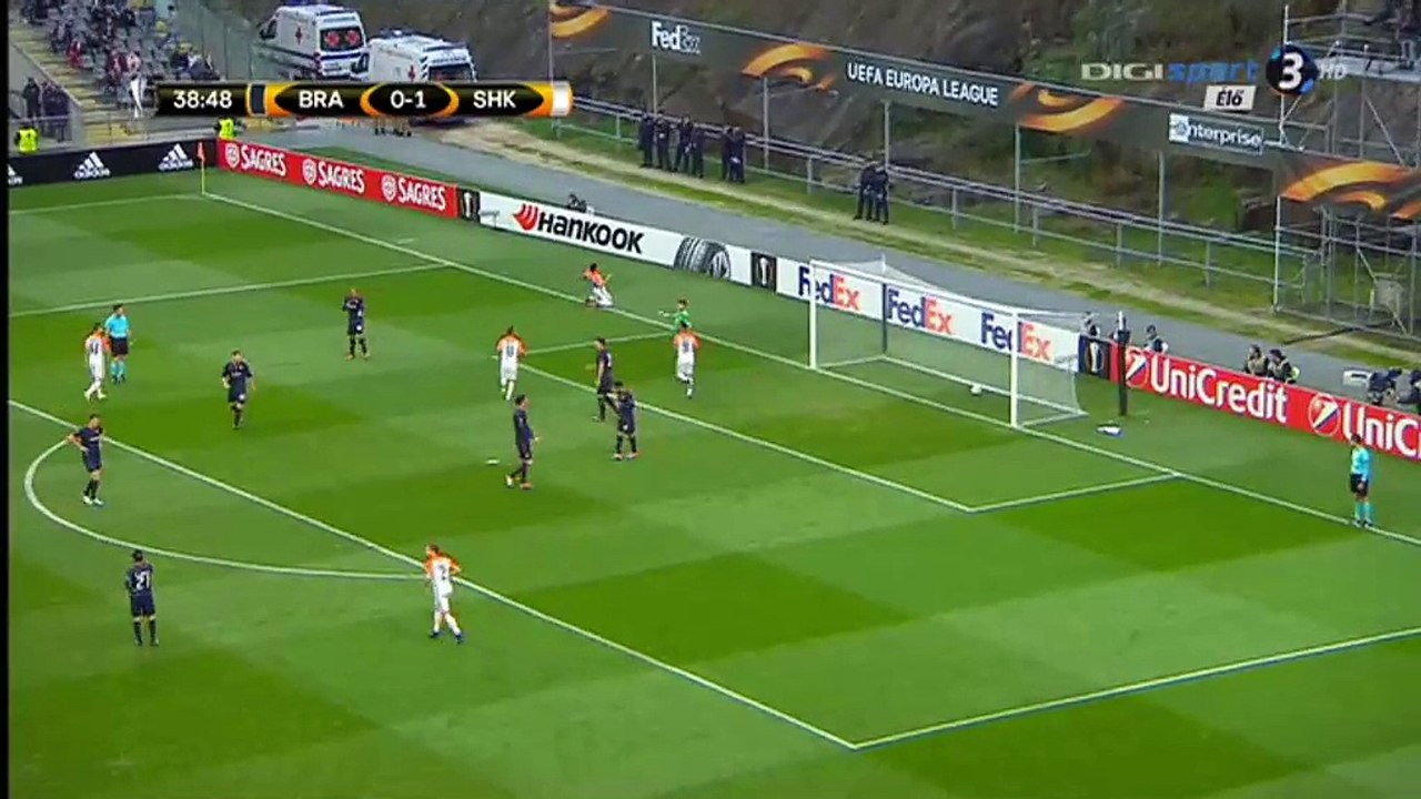 Taison Goal HD - Braga 0-2 Shakhtar Donetsk  - 08.12.2016