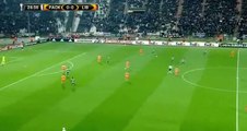 Garry Rodrigues Goal - PAOKt1-0tLiberec 08.12.2016