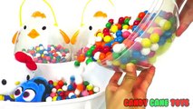 ➤Learn Colors Baby Doll Bath Play Doh Fun Lollipops Molds Family Nursery Rhymes Compilation for Kids